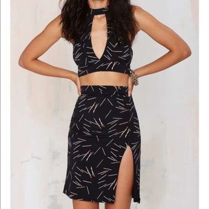 NASTY GAL Perfect Match Pencil Skirt Set